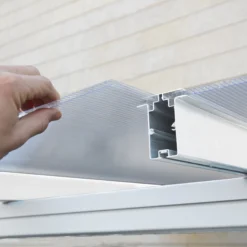 Palram - Canopia Sierra White Non-retractable Awning, (L)5.55m (H)3.05m (W)2.99m -Garden & Outdoors palram canopia sierra white non retractable awning l 5 55m h 3 05m w 2 99m7290108130324 07i bq