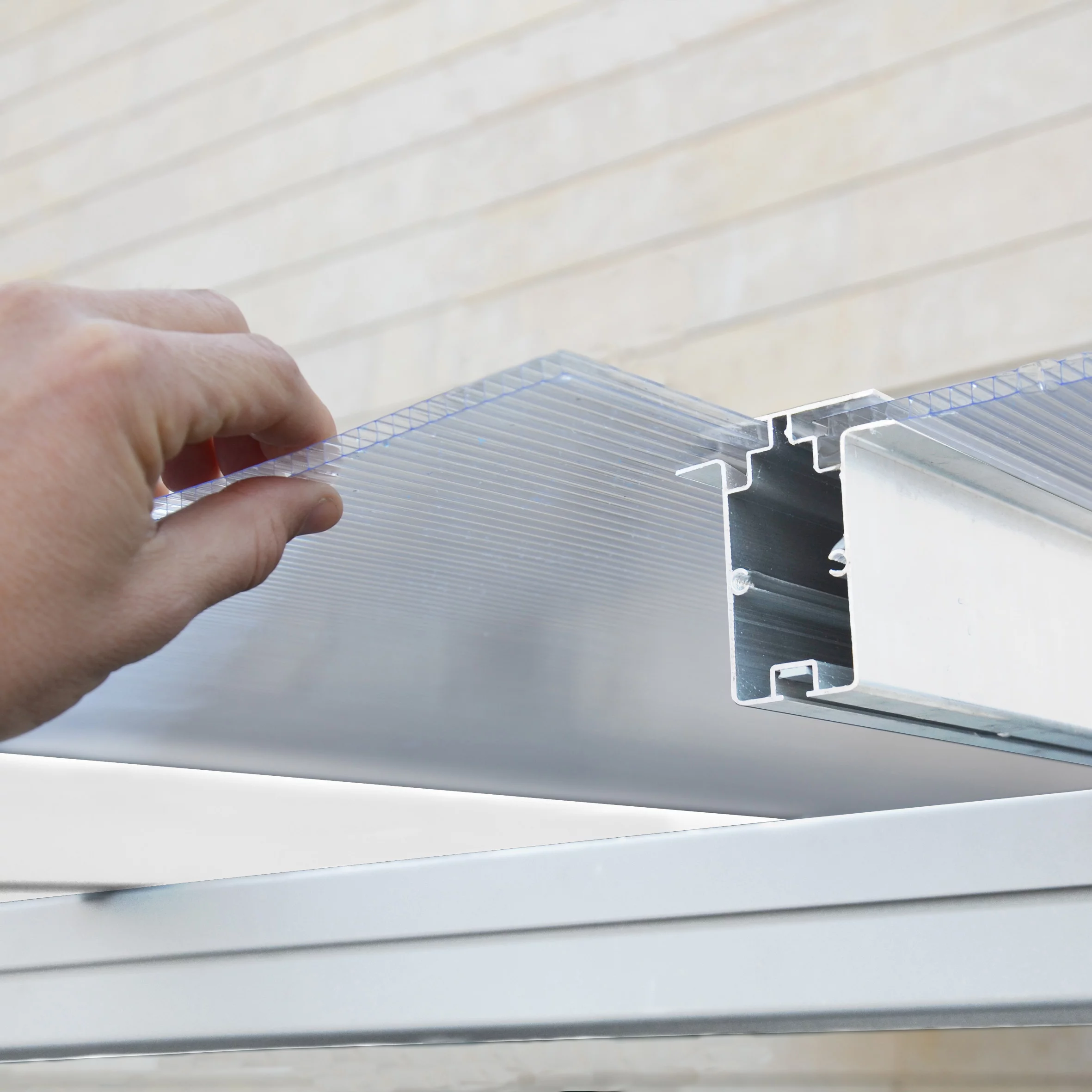 Palram - Canopia Sierra White Non-retractable Awning, (L)6.19m (H)3.05m (W)2.99m 8 Palram - Canopia Sierra White Non-retractable Awning, (L)6.19m (H)3.05m (W)2.99m - Image 8