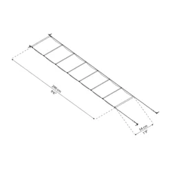 Palram - Canopia White Patio Cover Roof Blind -Garden & Outdoors palram canopia white patio cover roof blind7290108601206 01t bq