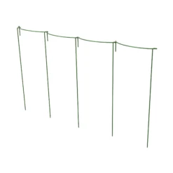 Panacea Steel Curved Plant Support Frame (L)60cm (Dia)25cm, Set Of 4