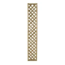 Pine Trellis Panel, Pack Of 4 (W)30cm X (H)180cm