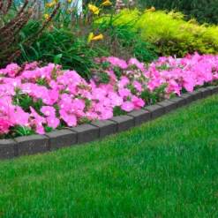 Primeur Grey Rubber Roman Stone Edging Roll (H)8.8cm (L)1.2m -Garden & Outdoors primeur grey rubber roman stone edging roll h 8 8cm l 1 2m5907736267477 03i bq