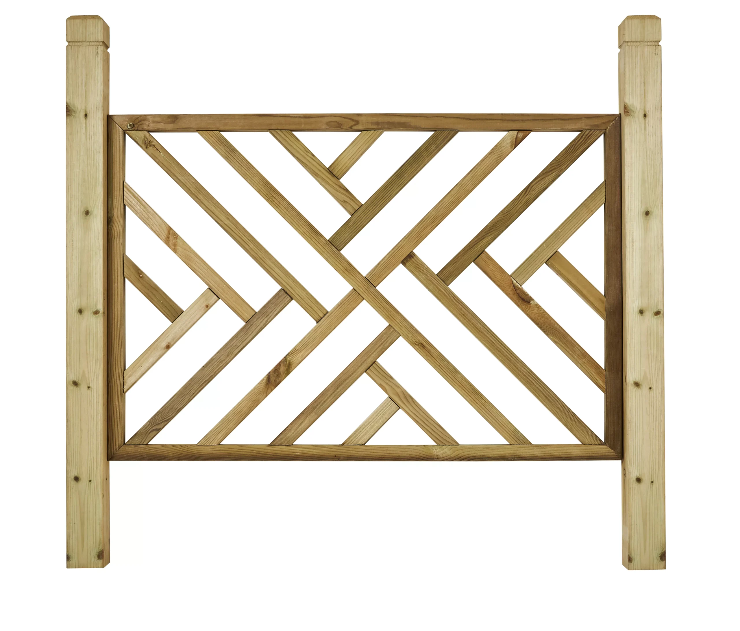 Richard Burbidge Crosshatch Softwood Decking Starter Kit 1 Richard Burbidge Crosshatch Softwood Decking Starter Kit