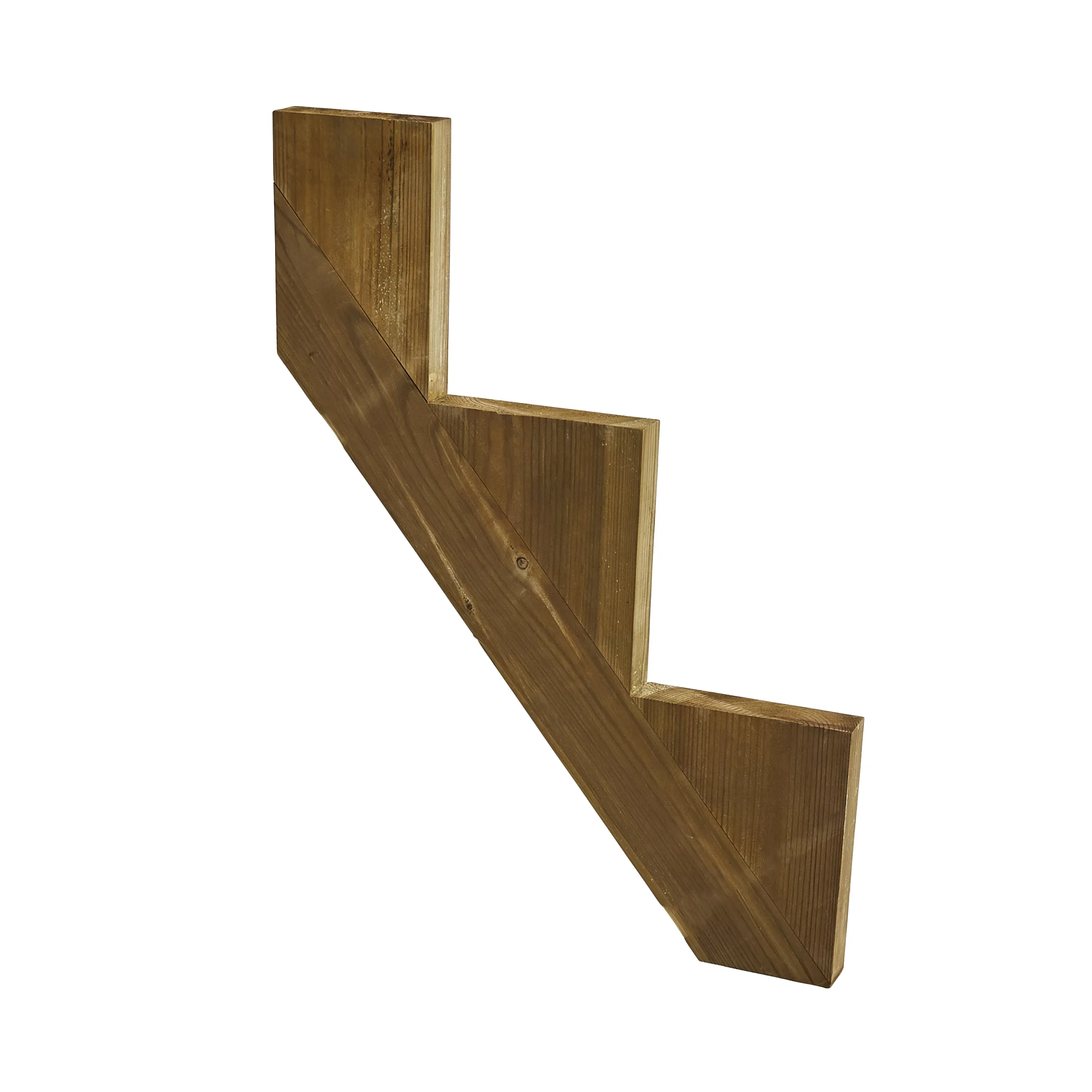 Richard Burbidge Softwood 3 Step Deck Riser (L) 1000mm 1 Richard Burbidge Softwood 3 Step Deck Riser (L) 1000mm