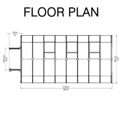 Rion Grand Gardner Green 8x16 Greenhouse 15 Rion Grand Gardner Green 8x16 Greenhouse -Garden & Outdoors rion grand gardner green 8x16 greenhouse7290103121594 02t