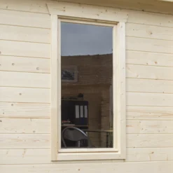 Rowlinson Cabin 13x10 Toughened Glass Apex Tongue & Groove Wooden Cabin -Garden & Outdoors rowlinson cabin 13x10 toughened glass apex tongue groove wooden cabin5013856992370 09i bq