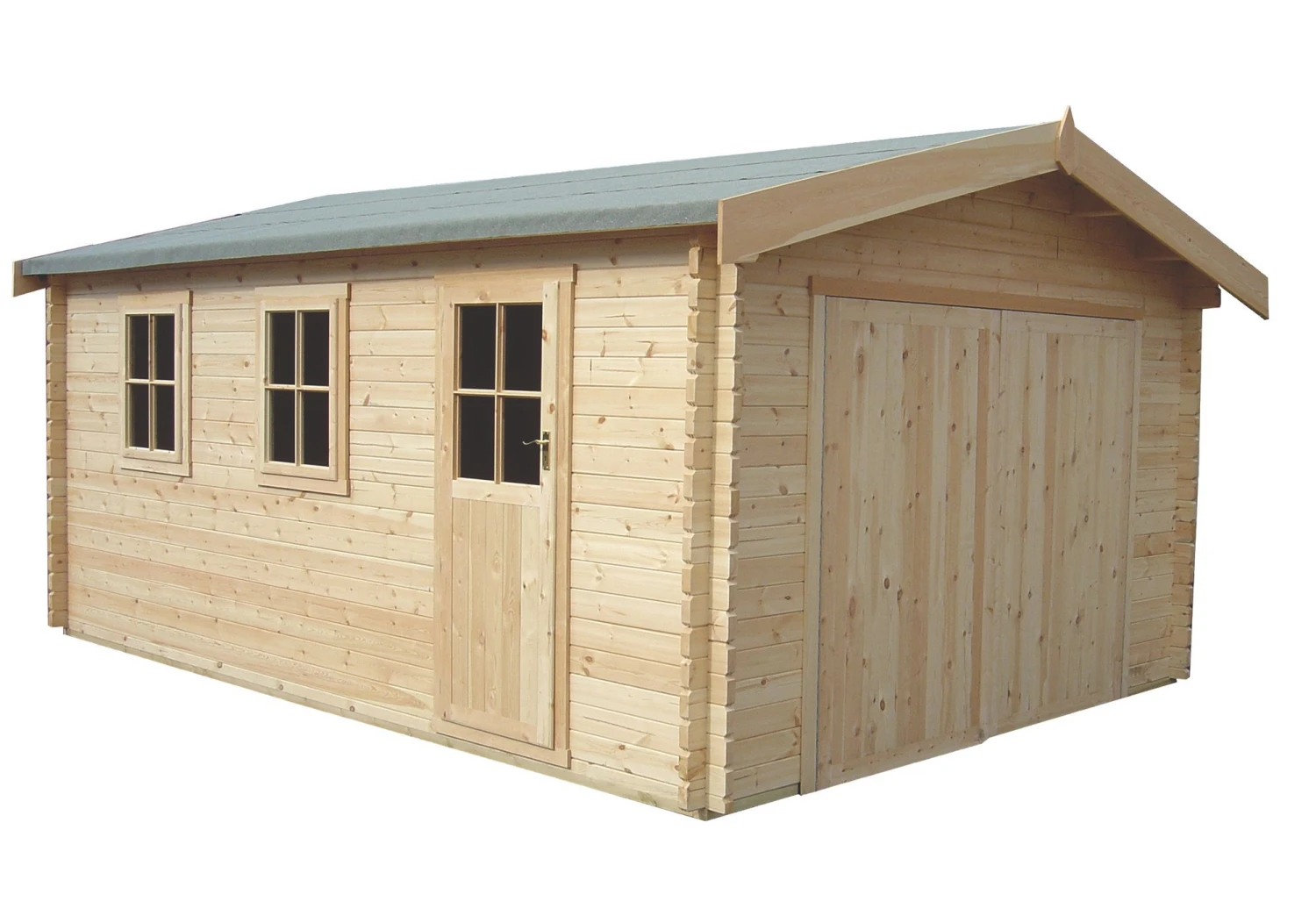 Shire 17x14 Bradenham Wooden Garage 1 Shire 17x14 Bradenham Wooden Garage