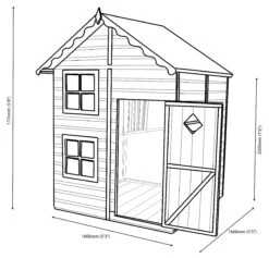 Shire 5x5 Croft Whitewood Pine Playhouse Assembly Service Included -Garden & Outdoors shire 5x5 croft whitewood pine playhouse assembly service included5397007006445 01t bq