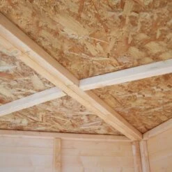 Shire Hampton 8x8 Glass Pent Shiplap Wooden Summer House - Base Not Included -Garden & Outdoors shire hampton 8x8 glass pent shiplap wooden summer house base not included5019804889839 38c