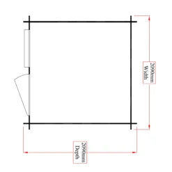 Shire Hartley 7x7 Glass Apex Tongue & Groove Wooden Cabin - Base Not Included 20 Shire Hartley 7x7 Glass Apex Tongue & Groove Wooden Cabin - Base Not Included -Garden & Outdoors shire hartley 7x7 glass apex tongue groove wooden cabin base not included5019804197712 02t