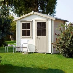 Shire Hartley 8x8 Apex Tongue & Groove Wooden Cabin - Assembly Service Included -Garden & Outdoors shire hartley 8x8 apex tongue groove wooden cabin assembly service included5019804198818 01i bq
