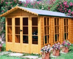 Shire Kensington 13x7 Apex Shiplap Wooden Shed - Assembly Service Included -Garden & Outdoors shire kensington 13x7 apex shiplap wooden shed assembly service included5019804198184 01i bq