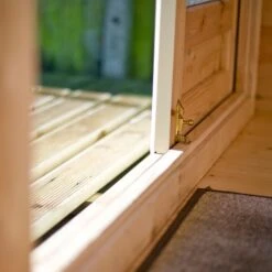 Shire Kingswood 18x20 Toughened Glass Apex Tongue & Groove Wooden Cabin - Base Not Included -Garden & Outdoors shire kingswood 18x20 toughened glass apex tongue groove wooden cabin base not included5019804194728 10i