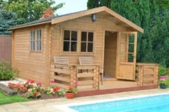 Shire Kinver 14x14 Glass Apex Tongue & Groove Wooden Cabin - Base Not Included 18 Shire Kinver 14x14 Glass Apex Tongue & Groove Wooden Cabin - Base Not Included -Garden & Outdoors shire kinver 14x14 glass apex tongue groove wooden cabin base not included5019804114191 03i bq