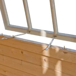 Shire Rowney 14x10 Toughened Glass Apex Tongue & Groove Wooden Cabin - Base Not Included 9 Shire Rowney 14x10 Toughened Glass Apex Tongue & Groove Wooden Cabin - Base Not Included -Garden & Outdoors shire rowney 14x10 toughened glass apex tongue groove wooden cabin base not included5019804851409 37c