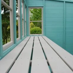 Shire Sun 8x6 Glass Pent Shiplap Wooden Summer House - Base Not Included -Garden & Outdoors shire sun 8x6 glass pent shiplap wooden summer house base not included5019804112012 10i