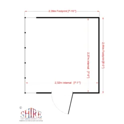 Shire Sun 8x8 Glass Pent Shiplap Wooden Summer House - Base Not Included 19 Shire Sun 8x8 Glass Pent Shiplap Wooden Summer House - Base Not Included -Garden & Outdoors shire sun 8x8 glass pent shiplap wooden summer house base not included5019804112029 02t