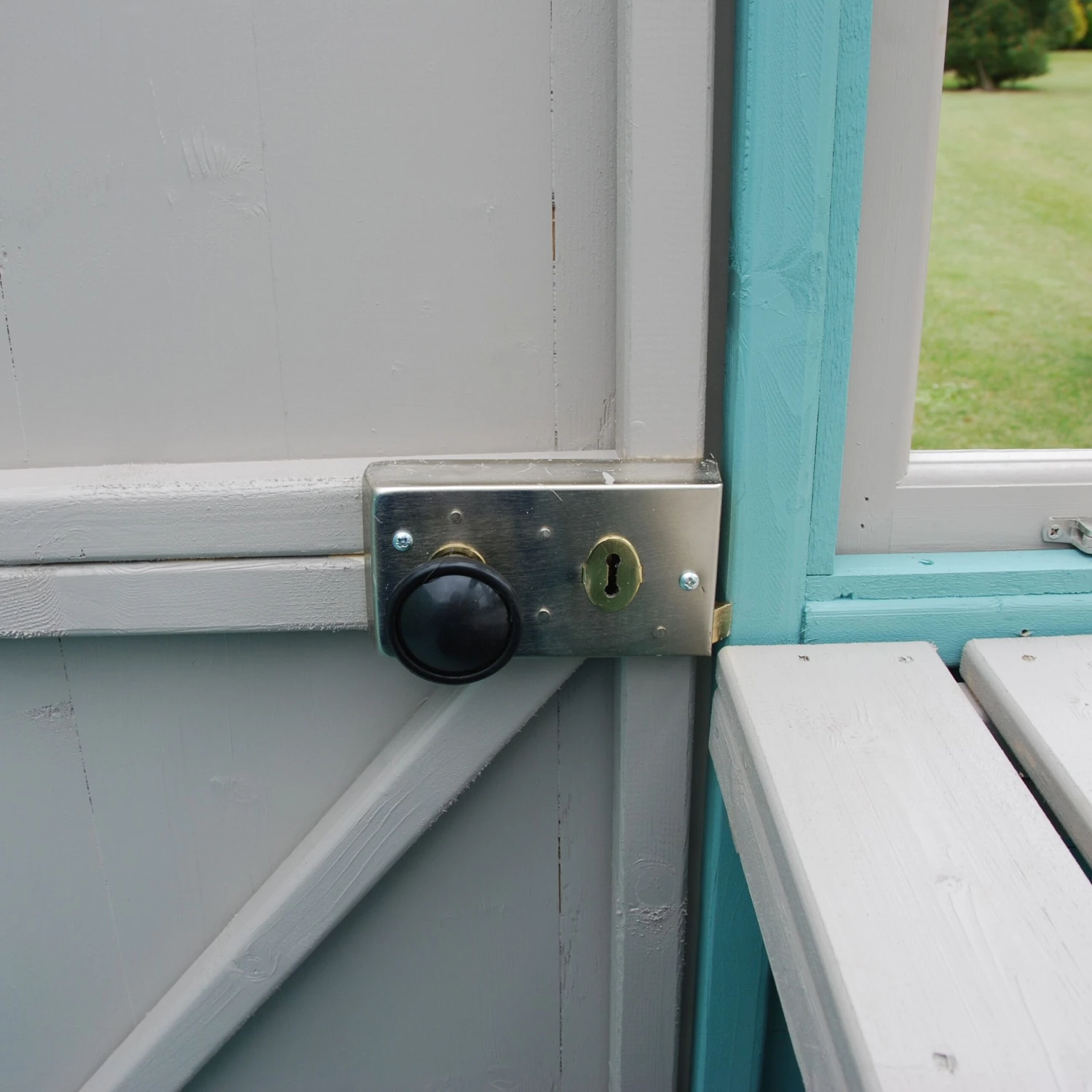 Shire Sun 8x8 Glass Pent Shiplap Wooden Summer House - Base Not Included 8 Shire Sun 8x8 Glass Pent Shiplap Wooden Summer House - Base Not Included - Image 8