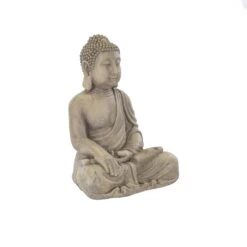 Terrastyle Cream Buddha Garden Ornament (H)47.5cm -Garden & Outdoors terrastyle cream buddha garden ornament h 47 5cm5021346520194 37c bq
