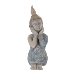 Terrastyle Grey & Blue Buddha Garden Ornament (H)61cm 6 Terrastyle Grey & Blue Buddha Garden Ornament (H)61cm -Garden & Outdoors terrastyle grey blue buddha garden ornament h 61cm5021346520248 36c bq