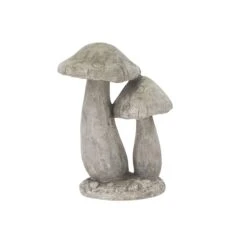 Terrastyle Grey Resin Mushroom Garden Ornament (H)37cm -Garden & Outdoors terrastyle grey resin mushroom garden ornament h 37cm5021346520583 36c bq