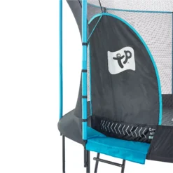 TP Toys Genius Black & Blue 12 Ft Trampoline -Garden & Outdoors tp toys genius black blue 12 ft trampoline5021854902123 31c bq
