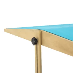 TP Toys Timber Rectangular Sand Pit With Canopy -Garden & Outdoors tp toys timber rectangular sand pit with canopy5021854102752 05c bq