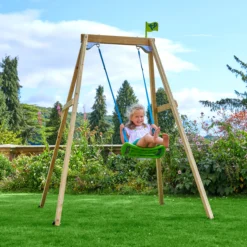 TP Toys Wooden Swing -Garden & Outdoors tp toys wooden swing5021854103032 02i bq