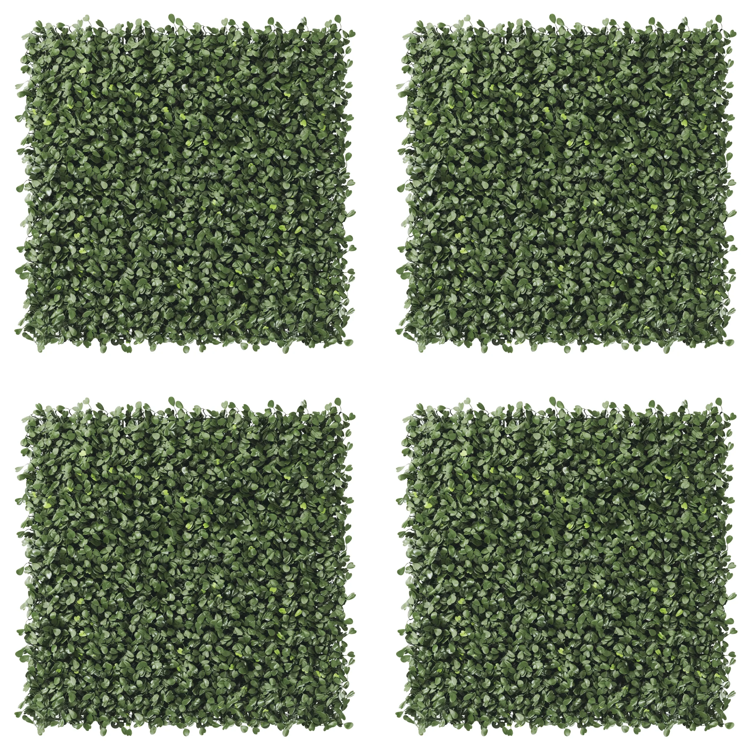 Vertical Square Artificial Plant Wall, (H)0.5m (W)0.5m 4 Vertical Square Artificial Plant Wall, (H)0.5m (W)0.5m - Image 4