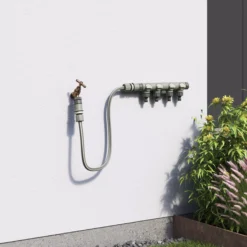 Verve 4-way Hose Pipe Connector -Garden & Outdoors verve 4 way hose pipe connector5059340251066 01i