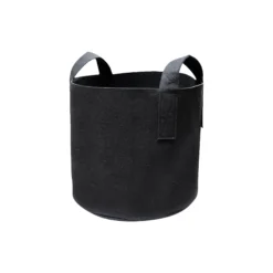 Verve Black Round Planter, Pack Of 3