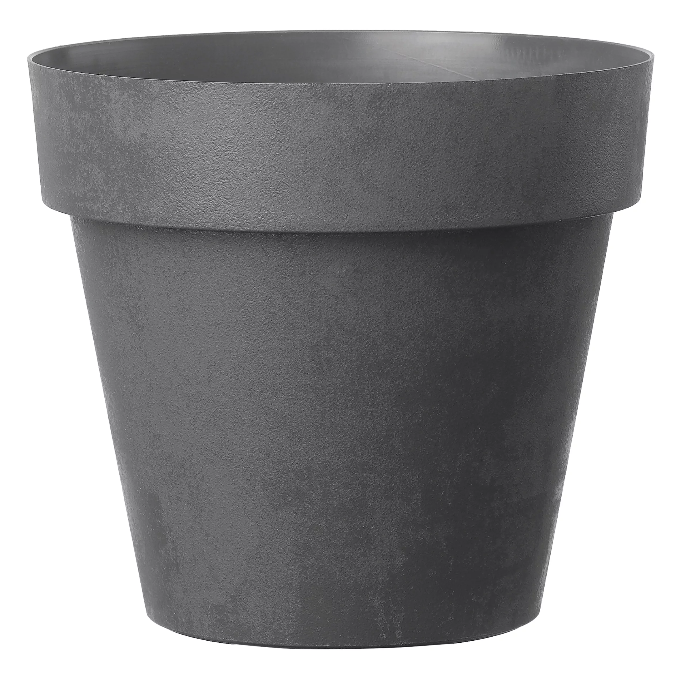 Verve Nurgul Dark Grey Polypropylene (PP) Round Plant Pot (Dia)79cm 1 Verve Nurgul Dark Grey Polypropylene (PP) Round Plant Pot (Dia)79cm