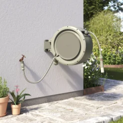 Verve Wall-mounted Manual Hose Reel Set (L)40m 10 Verve Wall-mounted Manual Hose Reel Set (L)40m -Garden & Outdoors verve wall mounted manual hose reel set l 40m5059340251004 01i