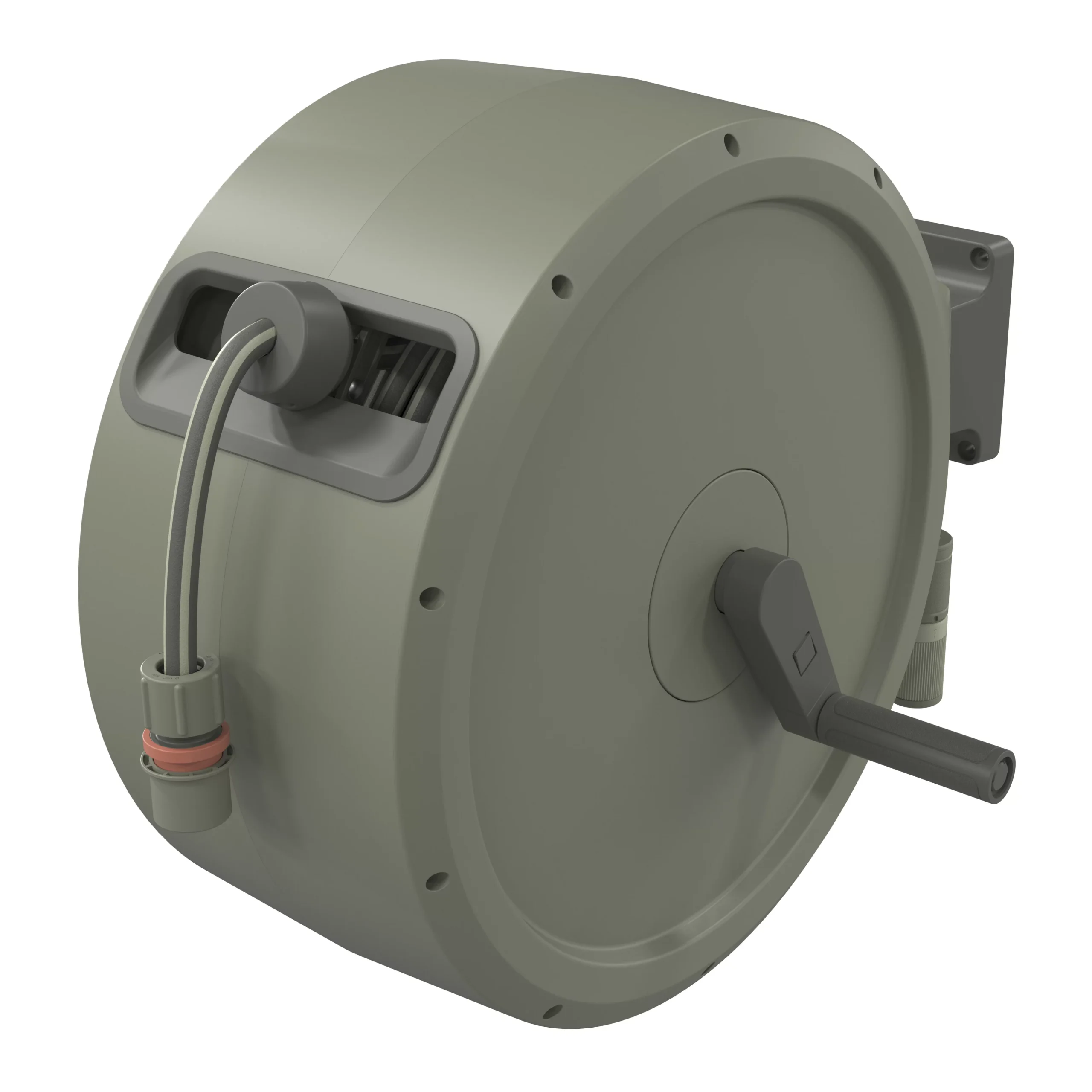 Verve Wall-mounted Manual Hose Reel Set (L)40m 1 Verve Wall-mounted Manual Hose Reel Set (L)40m