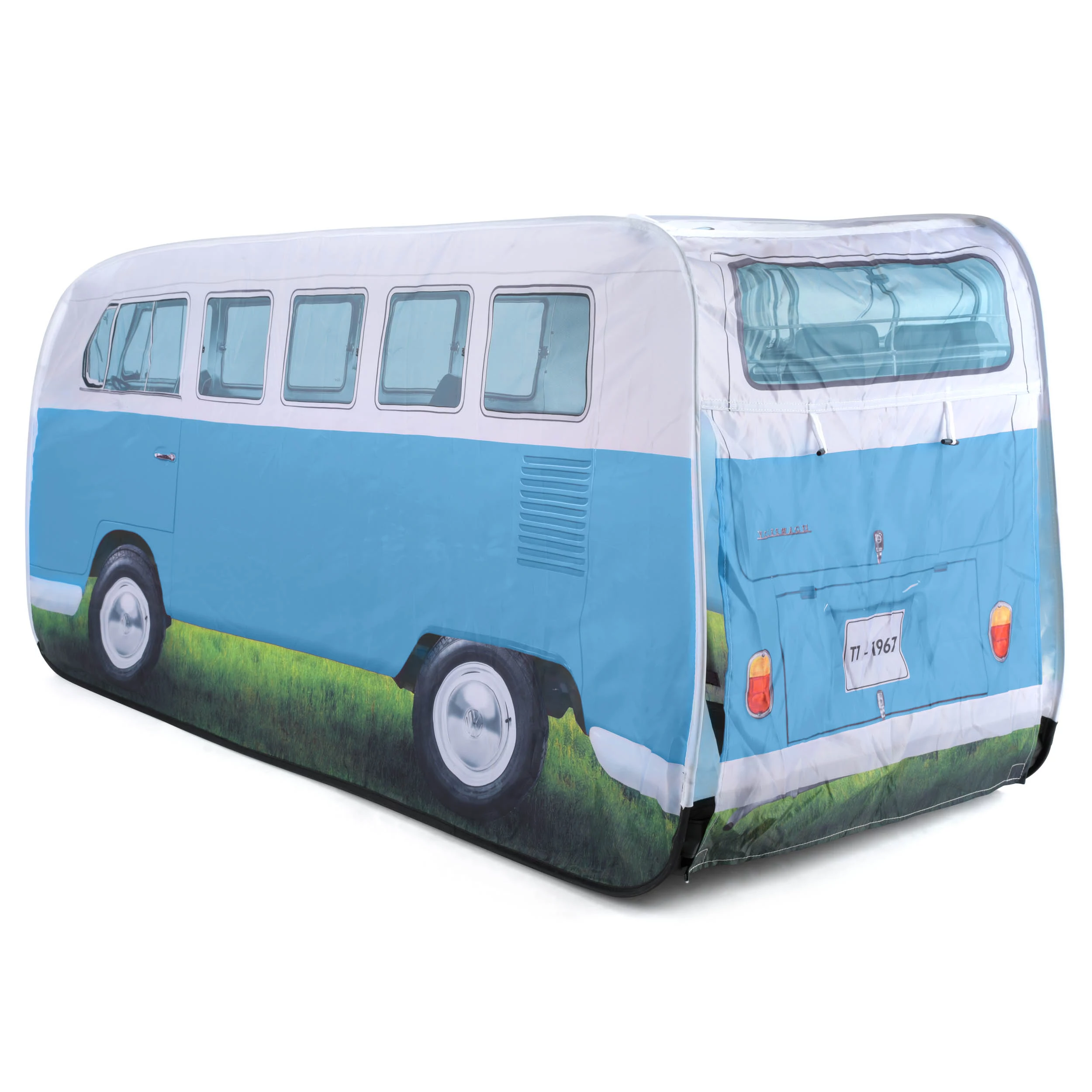 Volkswagen Blue Camper Van Pop Up Tent 3 Volkswagen Blue Camper Van Pop Up Tent - Image 3