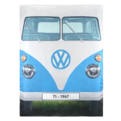 Volkswagen Camping Red & Blue Small Double Sleeping Bag