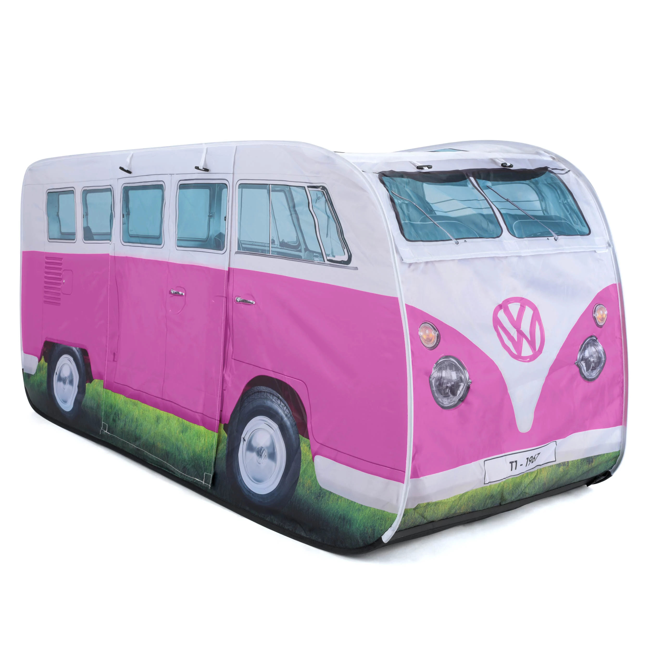 Volkswagen Pink Camper Van Pop Up Tent 1 Volkswagen Pink Camper Van Pop Up Tent