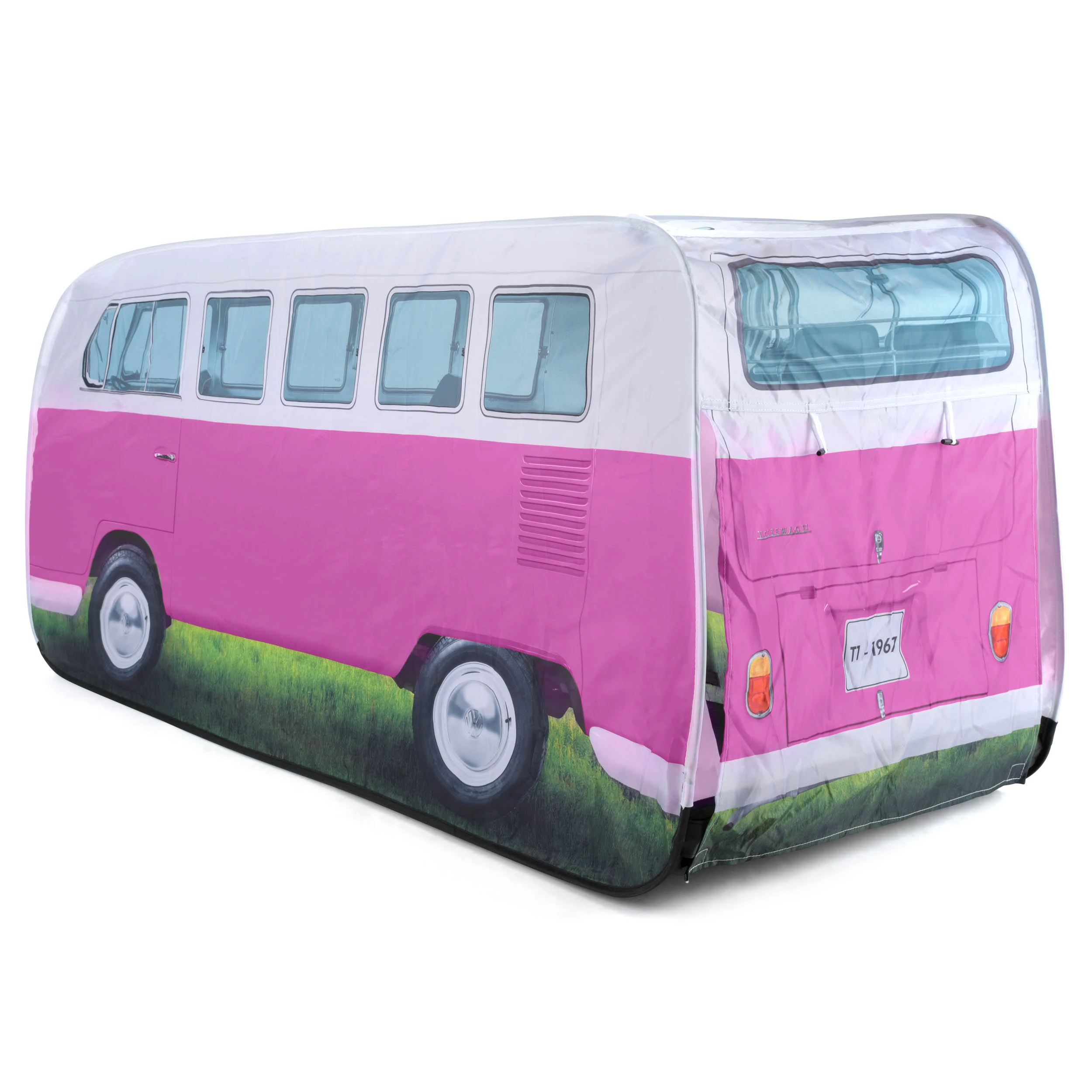 Volkswagen Pink Camper Van Pop Up Tent 3 Volkswagen Pink Camper Van Pop Up Tent - Image 3