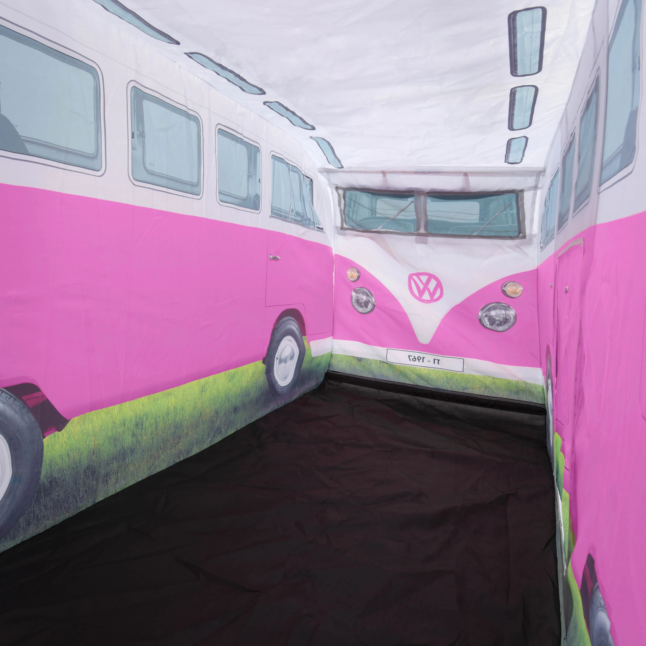 Volkswagen Pink Camper Van Pop Up Tent 7 Volkswagen Pink Camper Van Pop Up Tent - Image 7