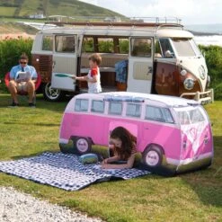 Volkswagen Pink Camper Van Pop Up Tent 19 Volkswagen Pink Camper Van Pop Up Tent -Garden & Outdoors volkswagen pink camper van pop up tent5031470224899 09i bq