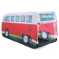 Volkswagen Red Camper Van Pop Up Tent -Garden & Outdoors volkswagen red camper van pop up tent5031470224868 03c bq