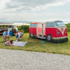 Volkswagen Red Camper Van Quick Pitch Tent 13 Volkswagen Red Camper Van Quick Pitch Tent -Garden & Outdoors volkswagen red camper van quick pitch tent5031470224820 05i bq